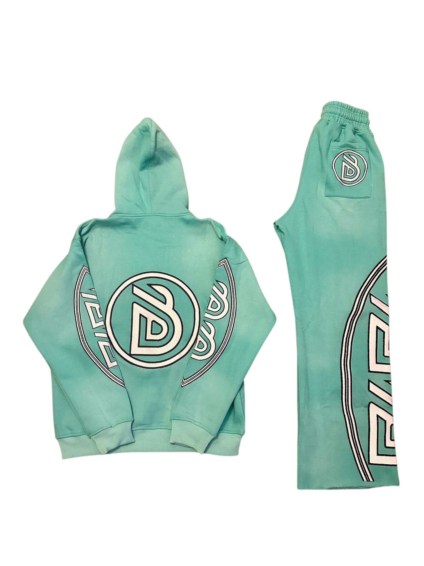 Black Dolo Premium Teal Tracksuit