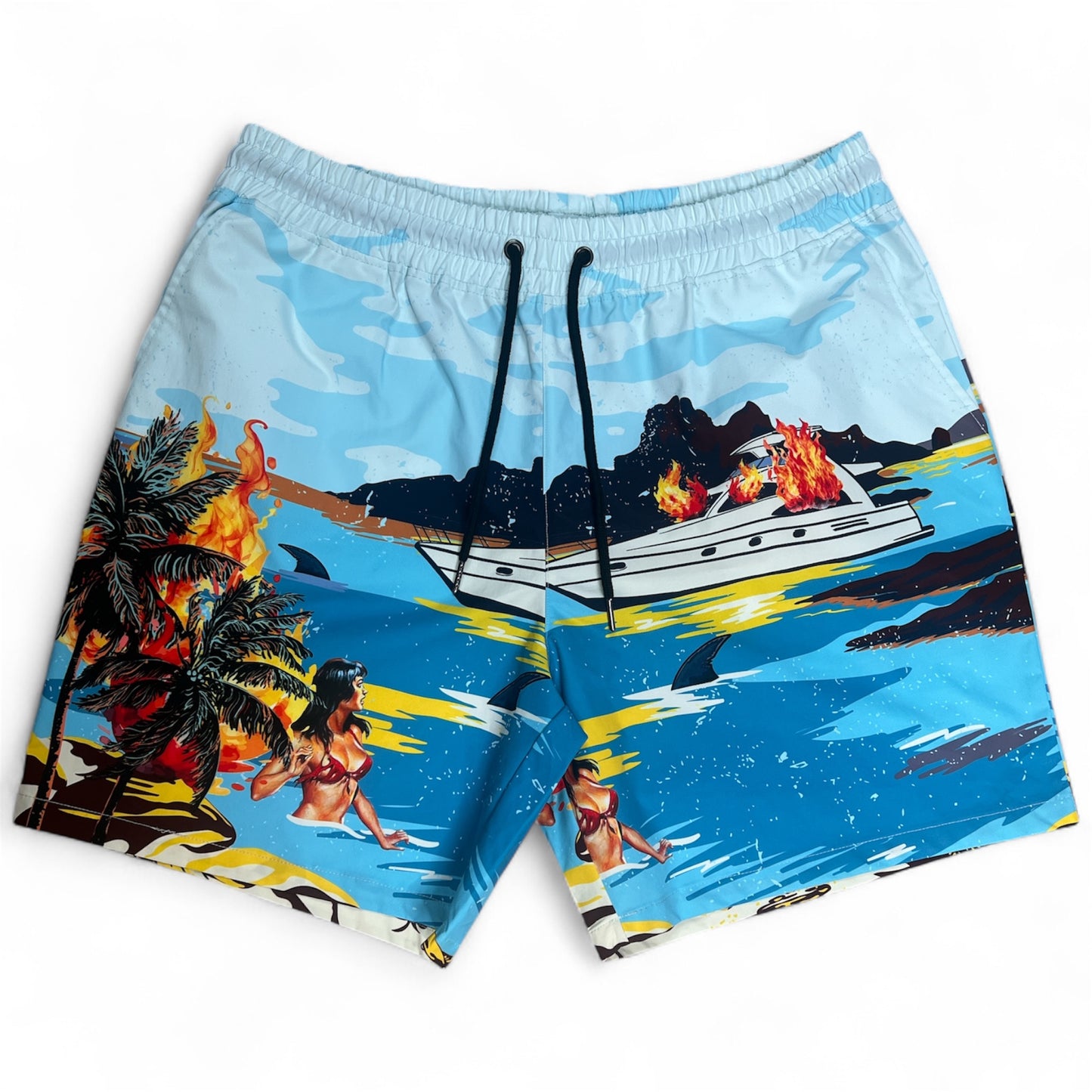 Lost Paradise Boat Shorts