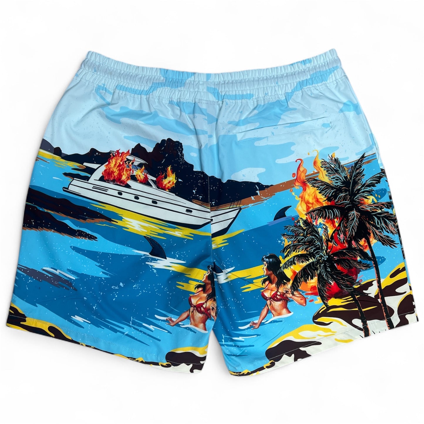 Lost Paradise Boat Shorts