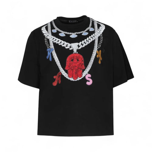 Kash Chains Crystal Tee