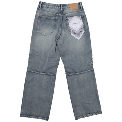 Moto Baggy Denim