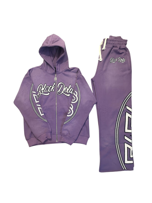 Black Dolo Premium Purple Tracksuit