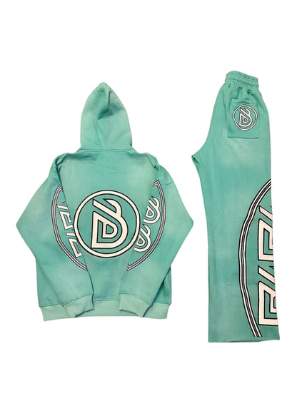 Black Dolo Premium Teal Tracksuit