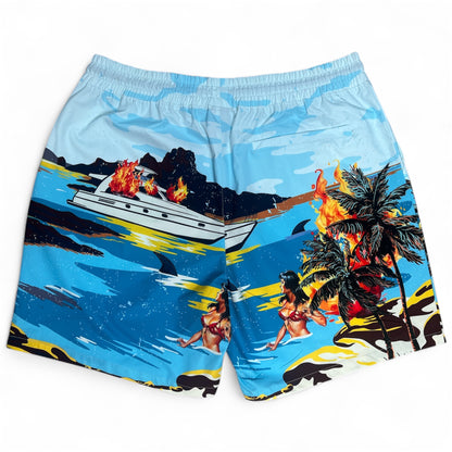 Lost Paradise Boat Shorts