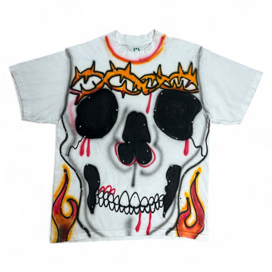Saint Holy Flame Airbrush Tee