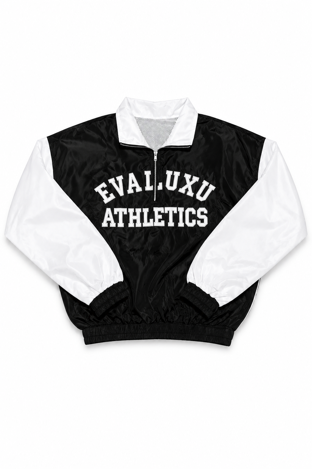 Evaluxu Black Windbreaker Set