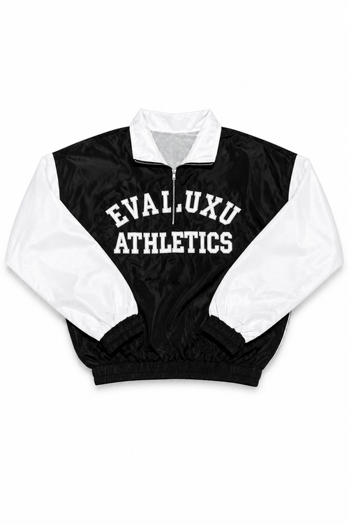 Evaluxu Black Windbreaker Set