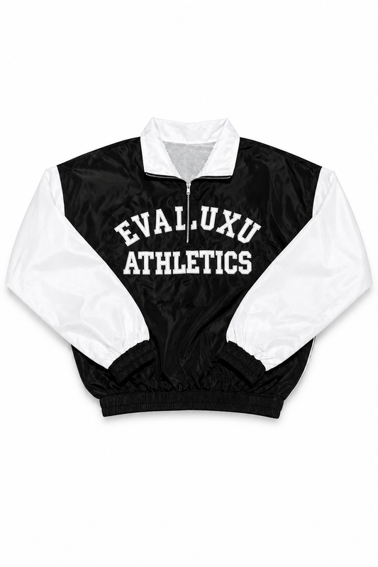 Evaluxu Black Windbreaker Set